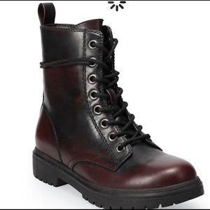 SO combat boots size 8W